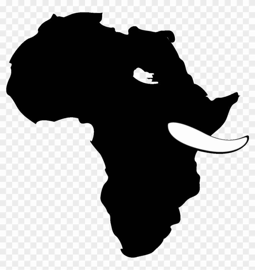 Elephants For Africa - Png Map Of Africa Vector #1445157