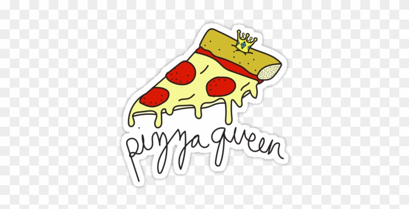 Make Sure To Check Out My Non Pinky Pink Version - Stickers Tumblr Pizza Png #1445184