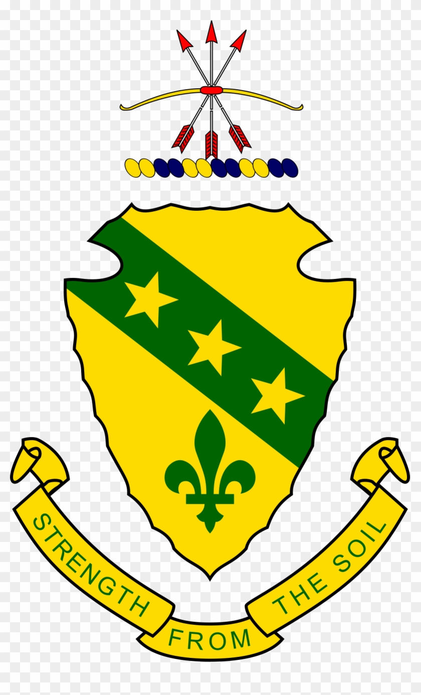 Green And Yellow Coat Of Arms #1445252