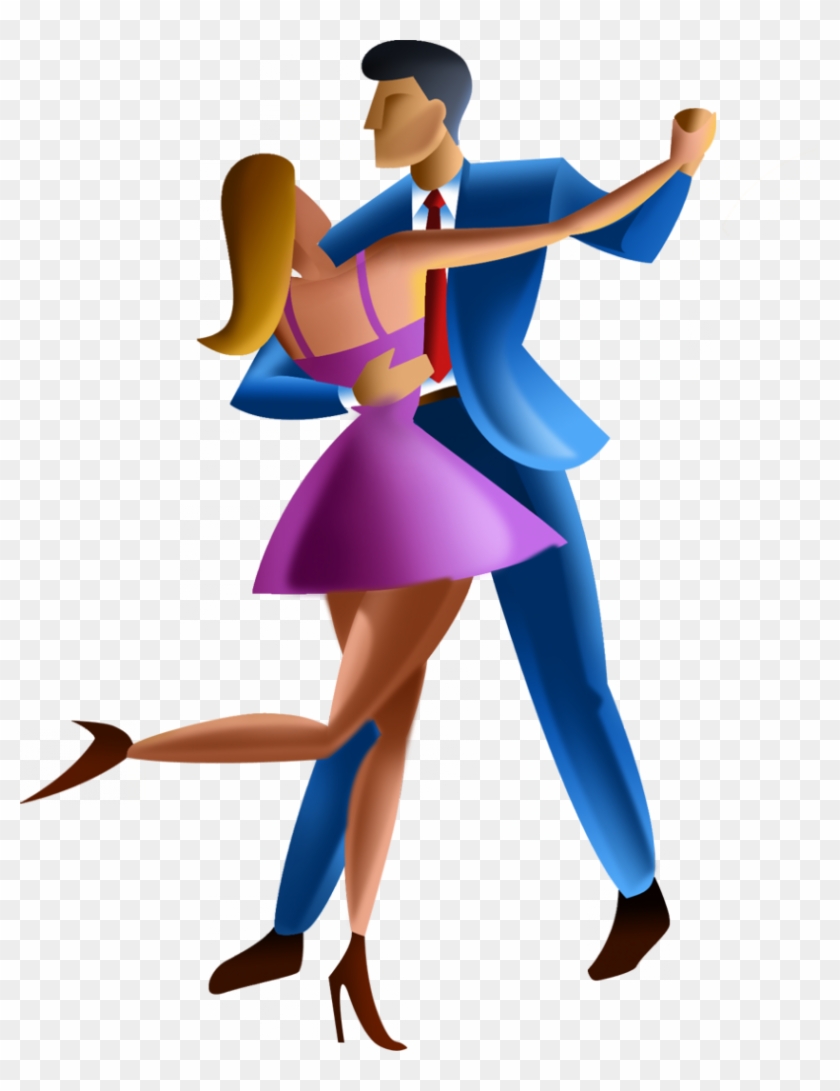 Waltz Dancing Clip Art - Parejas Bailando Dibujos Animados #1445861