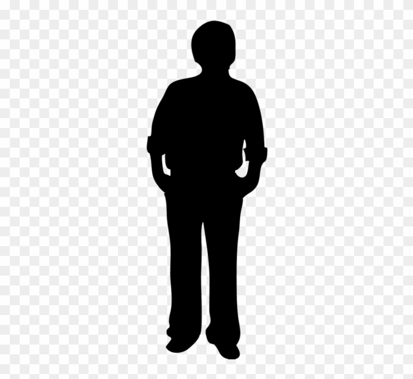 Shadow Clipart Transparent - Black Silhouette Person Transparent #1445870