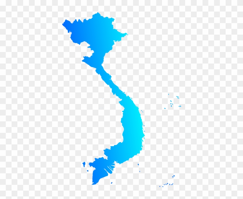 Ce Fichier Psd Est Téléchargeable Gratuitement Le Membre - Vietnam Map Blue #1445950