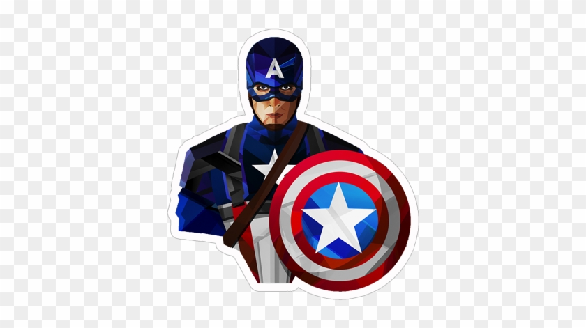 Captain America Png Капитан Америка Stickerzone - Captain America Full Hd #1445997