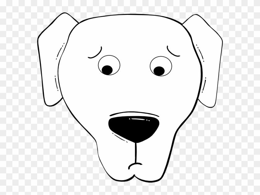 Cartoon Dog Face #1446020