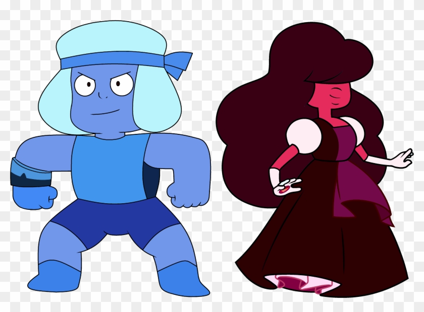 Ruby And Sapphire Color Swap - Steven Universe Pokemon Types #1446065