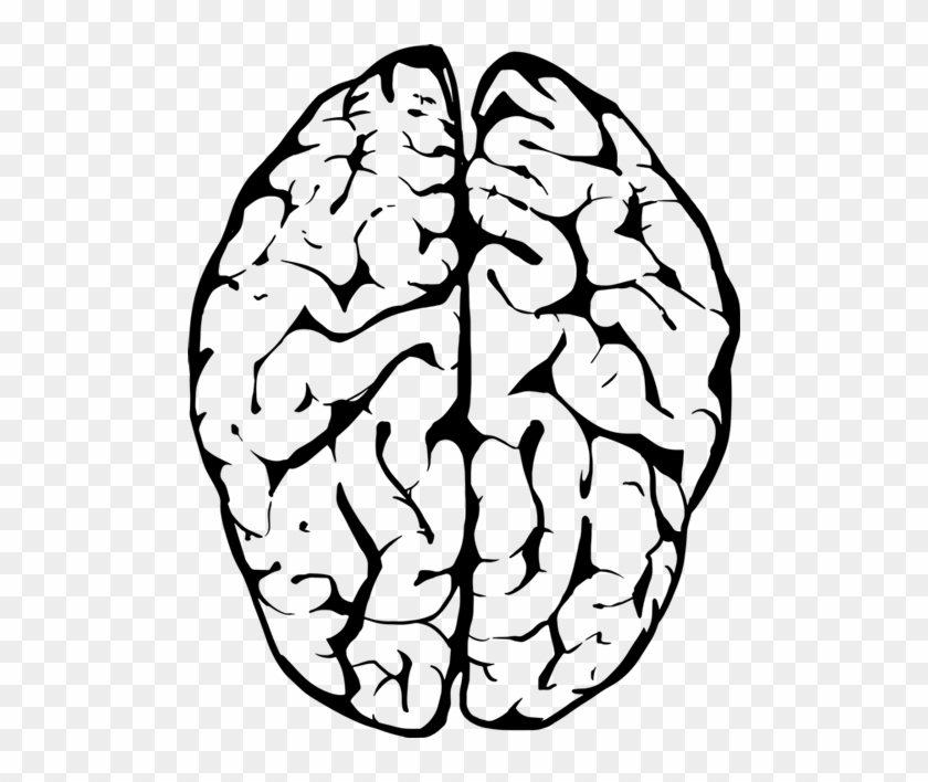Psychology Brain Black And White