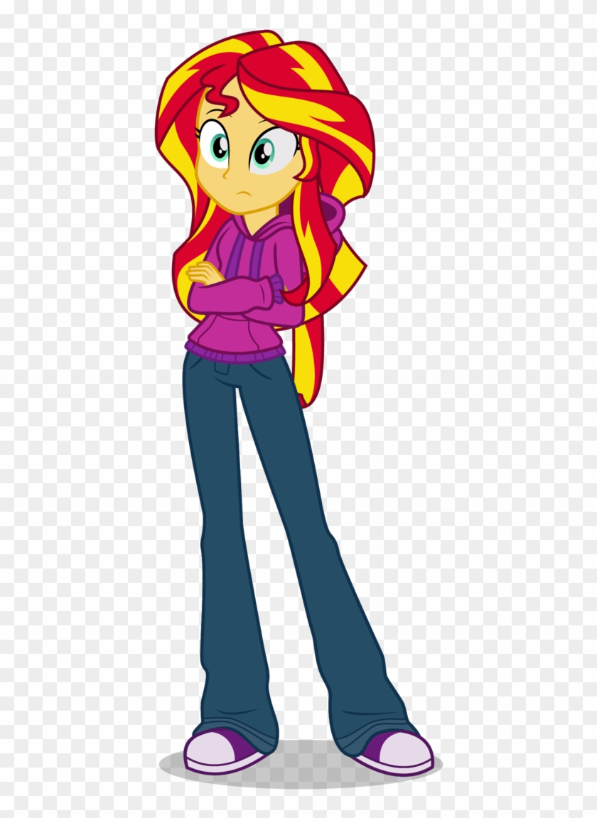 Hoodie Sunset By Mohawgo On Deviantart - My Little Pony Equestria Girls R #1446332