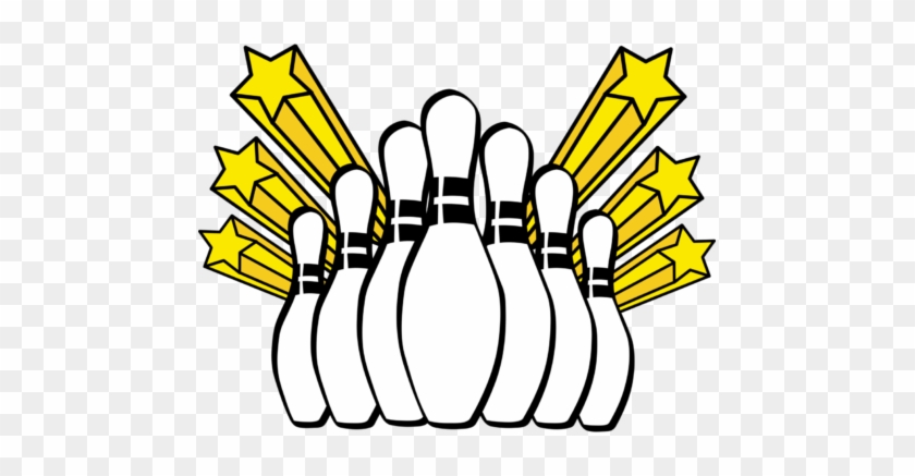 Bowling Pin Ten Pin Bowling Five Pin Bowling Bowling - Ten Pin Bowling Clip Art #1446356