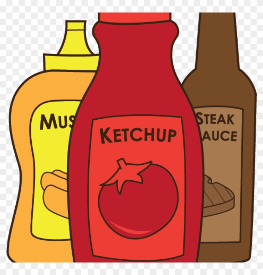 Bbq Clipart Free Bbq Clipart Png Google Search Food - Ketchup Clipart Black And White #1446373