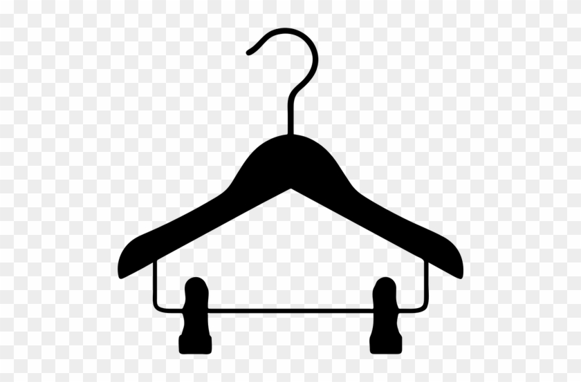 Hanger At Getdrawings Com Free For Personal - Cloth Hanger Clipart #1446437