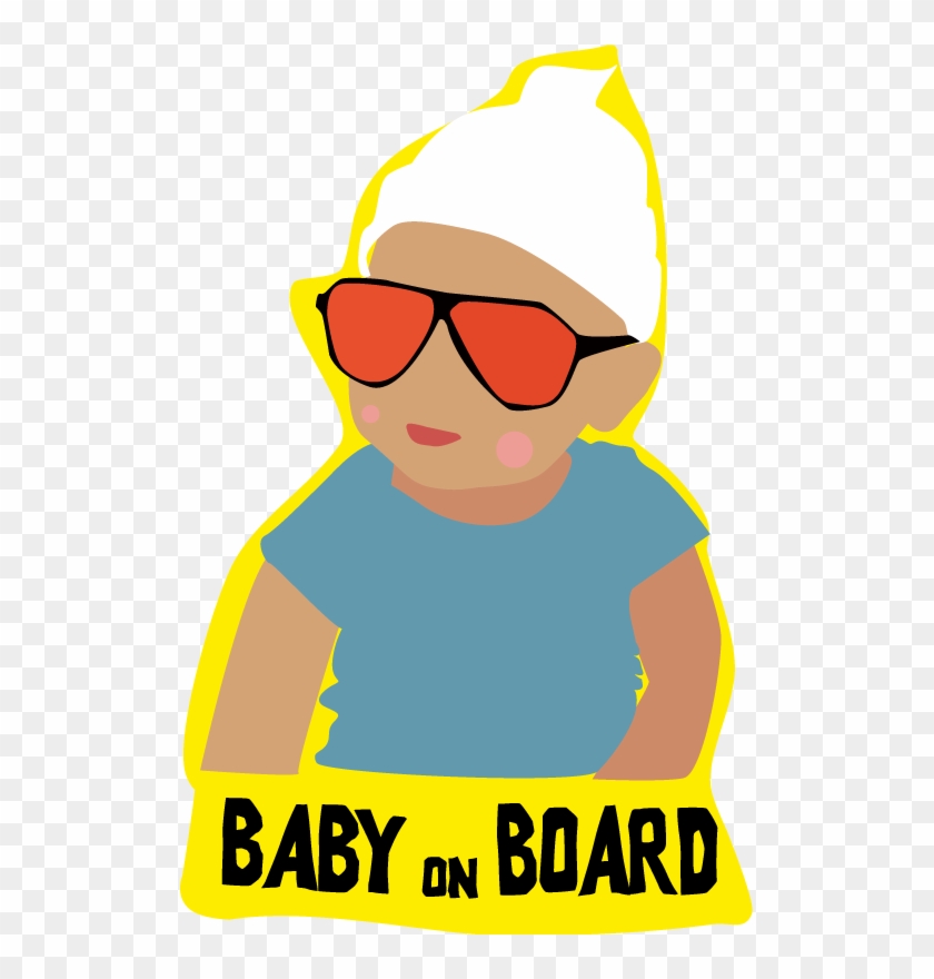 Hangover Baby On Board Car Sticker - Car #1446605