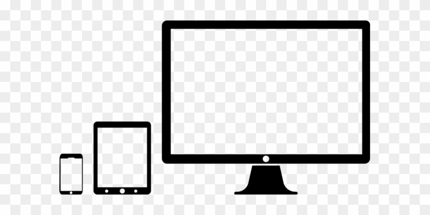 Desktop Computers Computer Icons Handheld Devices Laptop - Desktop And Mobile Png #1446756