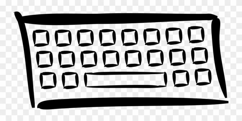 Computer Keyboard Computer Mouse Computer Icons Computer - Computer Keyboard Clip Art #1446760