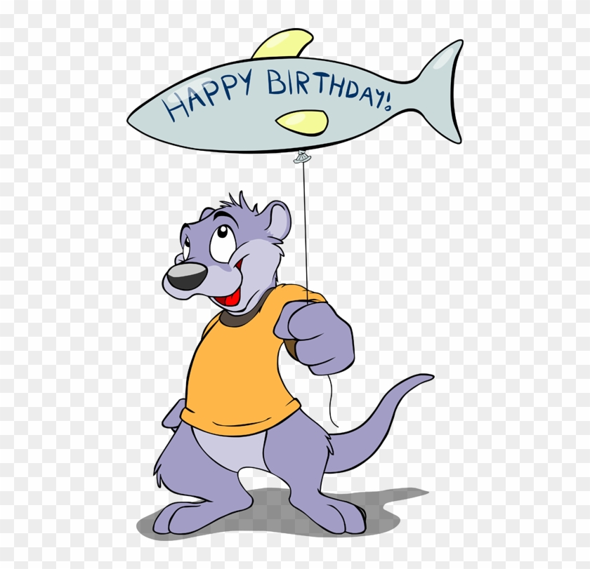 Jpg Transparent Library Birthday Ohnitsch Cartoons - Cartoon #1446778