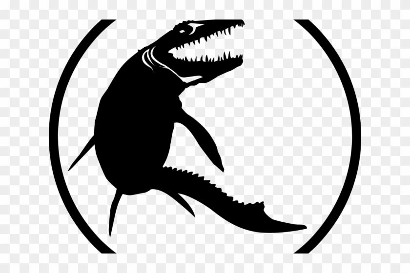 Jurassic World Clipart Black And White - Icono De Jurassic World #1446797