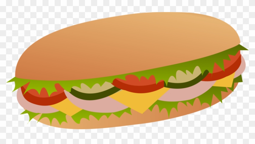 Image Free Free Jokingart Com - Sub Sandwich Clipart #1446799