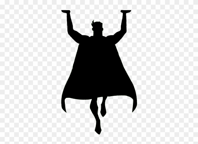 Superhero Clipart At Getdrawings Com Free For - Flying Superhero Silhouette Png #1446827