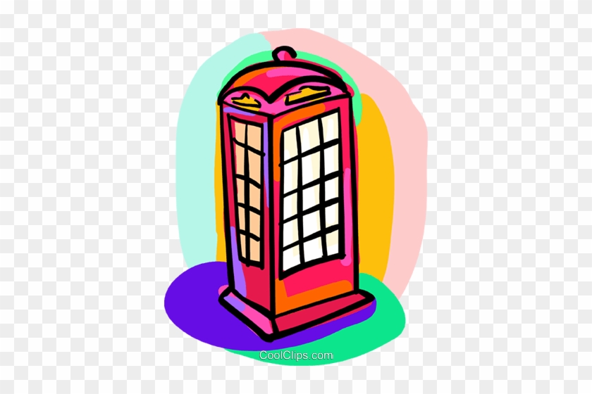 Telephone Booth Royalty Free Vector Clip Art Illustration - Web Page #1446839