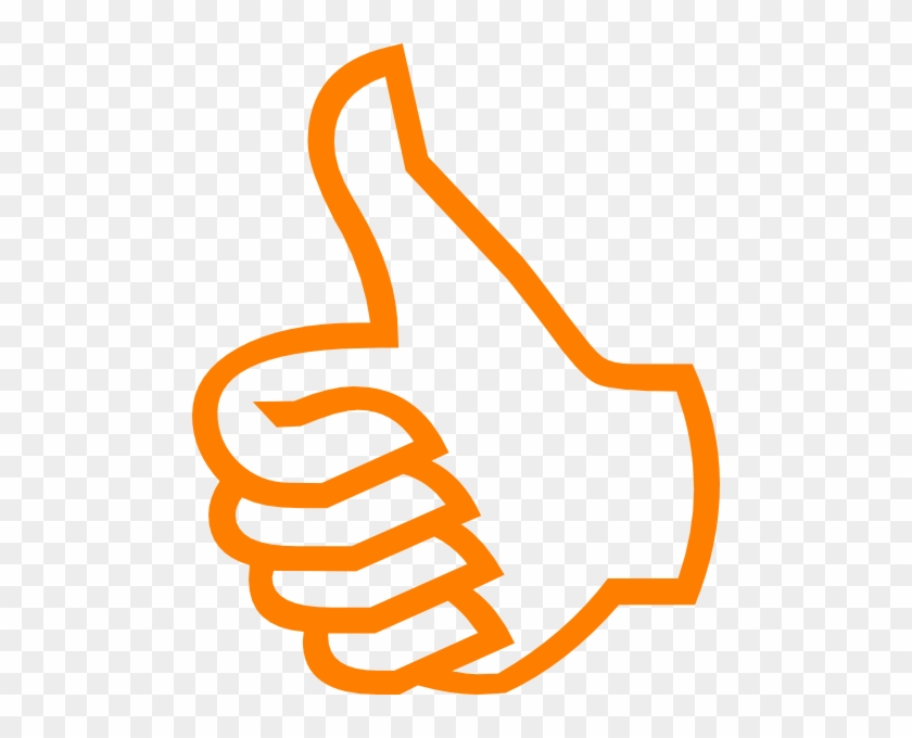 You Don't Win Leads The First Time Around - Thumbs Up Icon Orange #1446846
