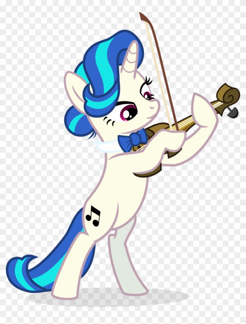 You Can Click Above To Reveal The Image Just This Once, - Unicorn Violin #1446896
