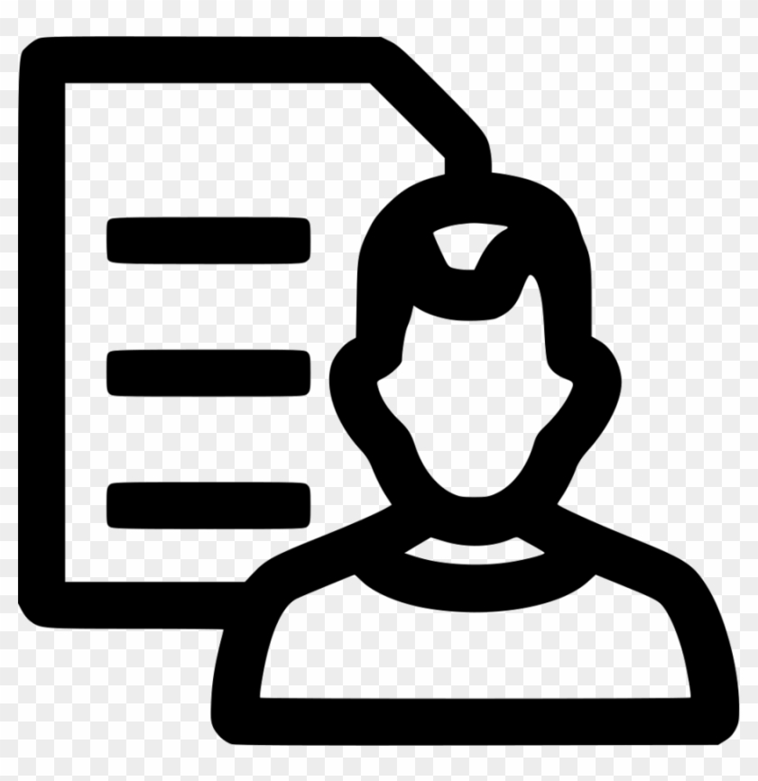 Client List Icon Clipart Computer Icons Résumé Clip - Career Summary Icon #1446946