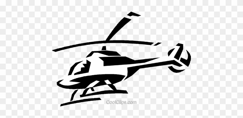 Helicopter Royalty Free Vector Clip Art Illustration - Helicopter #1446979