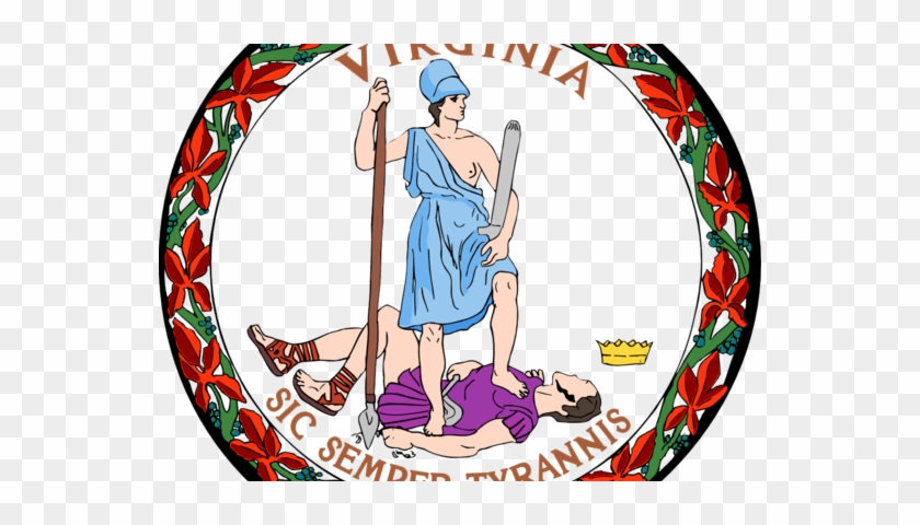 Vcp To Va Delegation - Virginia State Seal Png #1447085