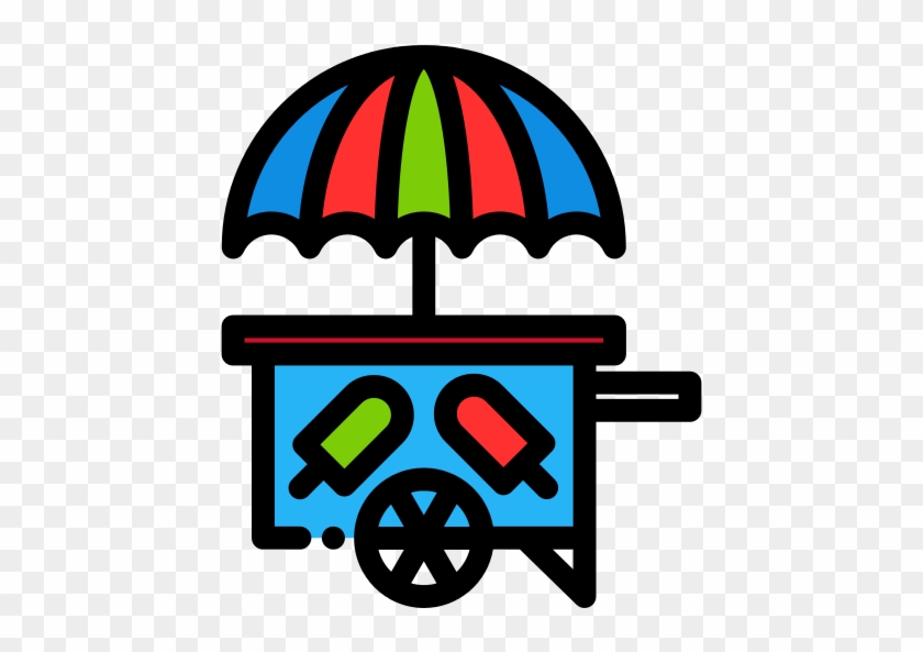 Ice Cream Png File - Ice Cream Cart Icon Png #1447176