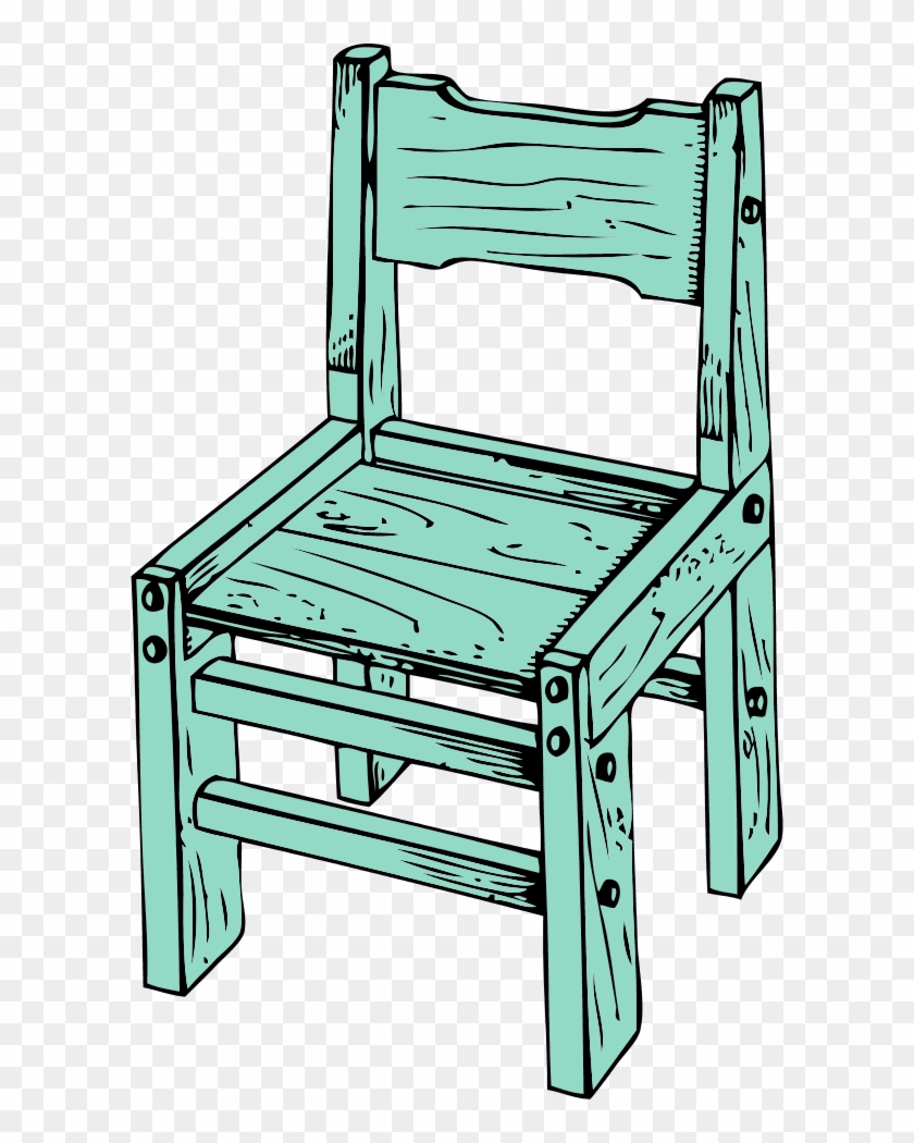 Vector Clip Art - Wood Chair Clipart Png #1447309