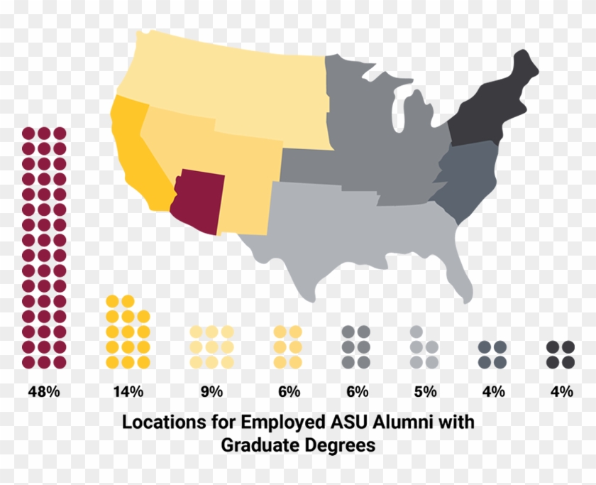Career Outcomes Arizona State - American Civil War 2018 Map #1447325