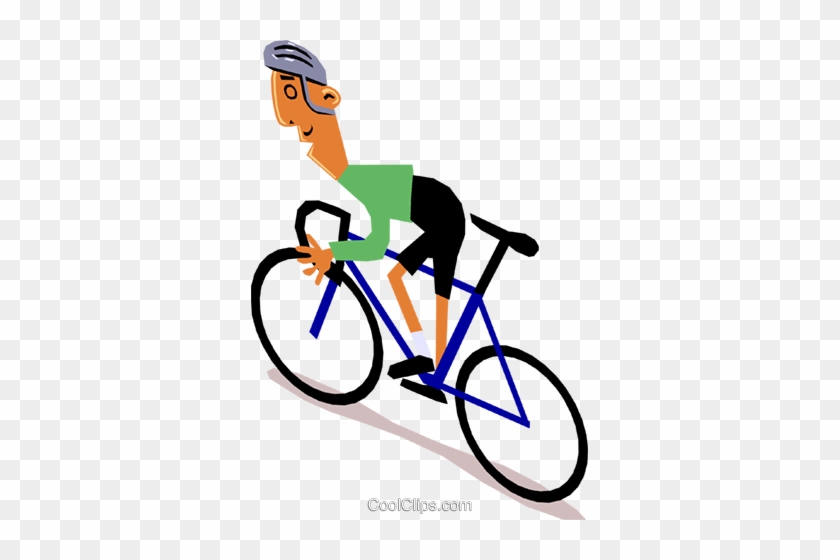 Cyclists Royalty Free Vector Clip Art Illustration - Clip Art #1447330
