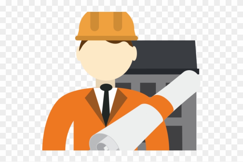 Industrial Worker Clipart Industrial Safety - Civil Engineer Icon Png #1447373