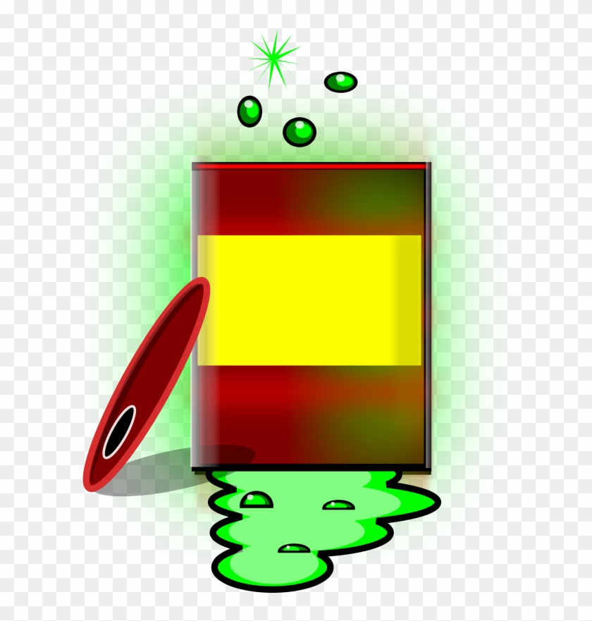 Free Toxic Barrel - Hazardous Waste Clipart #1447380