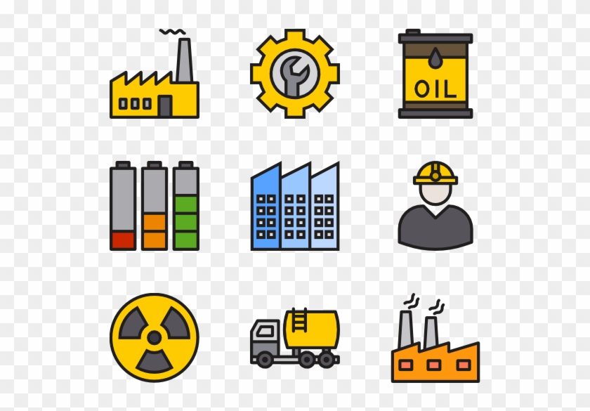Industrial Vector Clothes Factory Jpg - Icon Png Transparent Yellow #1447391