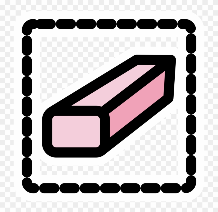 Computer Icons Drawing Download Free Commercial For - Eraser Tool Clipart #1447412