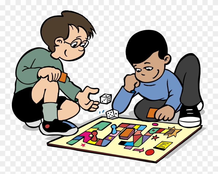 Cccfc Vbs Advertisements - Playing Board Games Cartoon #1447497