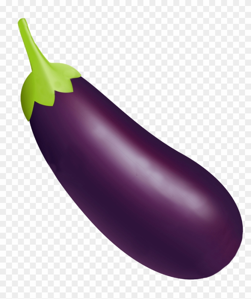 Leave - Eggplant Emoji Transparent Background #1447520