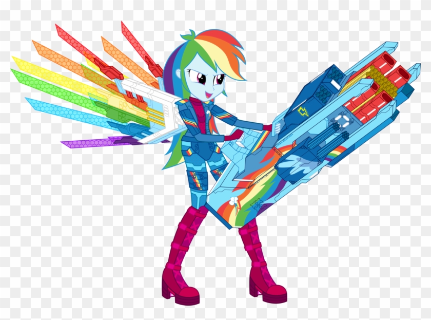 Absurd Res, Armor, Artist - Equestria Girls Rainbow Dash In Armor #1447560