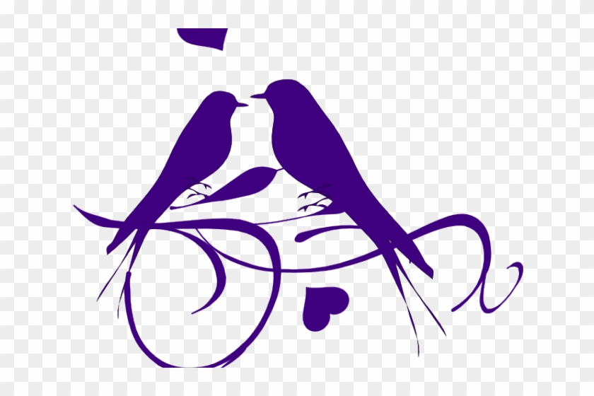 Graphic Couple Clipart Free - Lovebirds Clipart Png #1447564