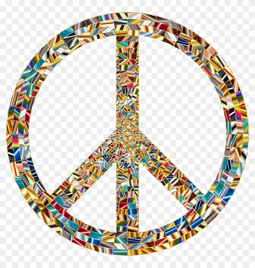 Peace Sign Clipart Flower Power - Peace Sign With No Background #1447584