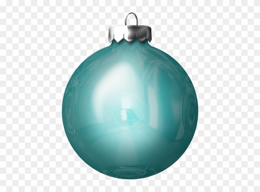 Clipart Png - Acqua Christmas Ball Png #1447731