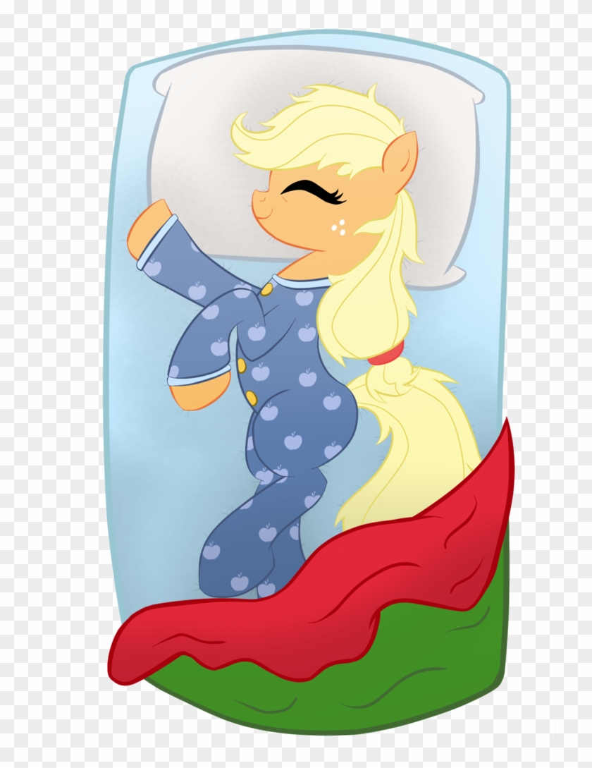 Svg Download Applejack Artist Bratzoid Bed Blanket - Applejack Pyjama #1447755