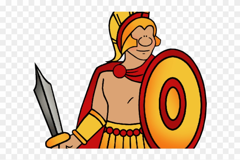 Free On Dumielauxepices Net Greek Civilization - Ancient Greek Soldiers Clipart #1447756