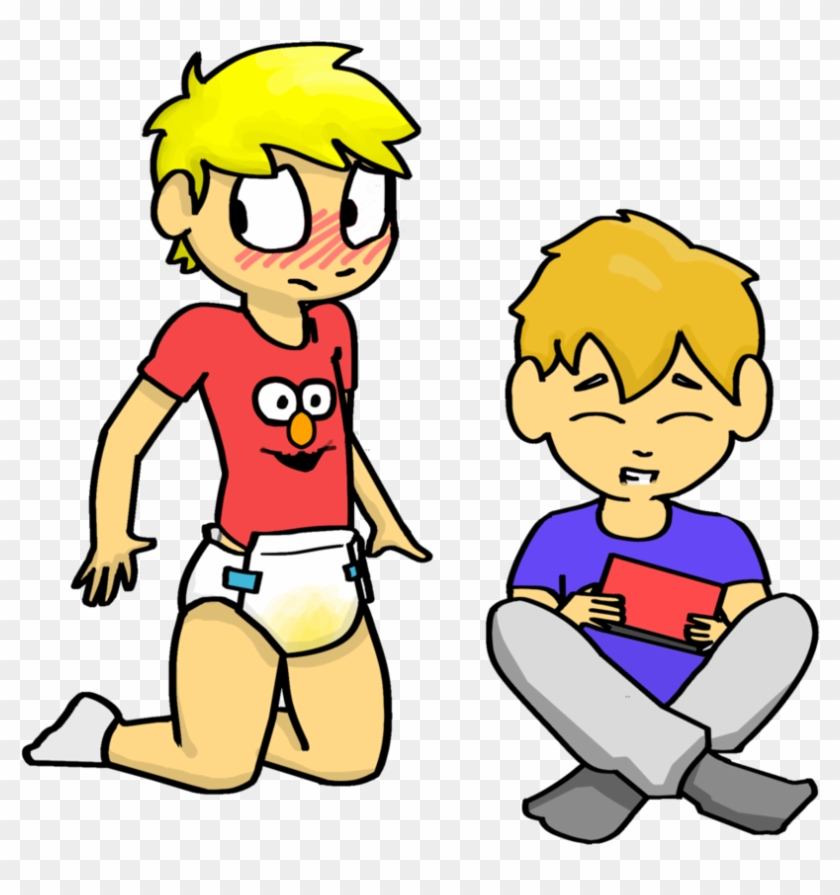 Clipart Boy Sleepover - Diaper #1447766