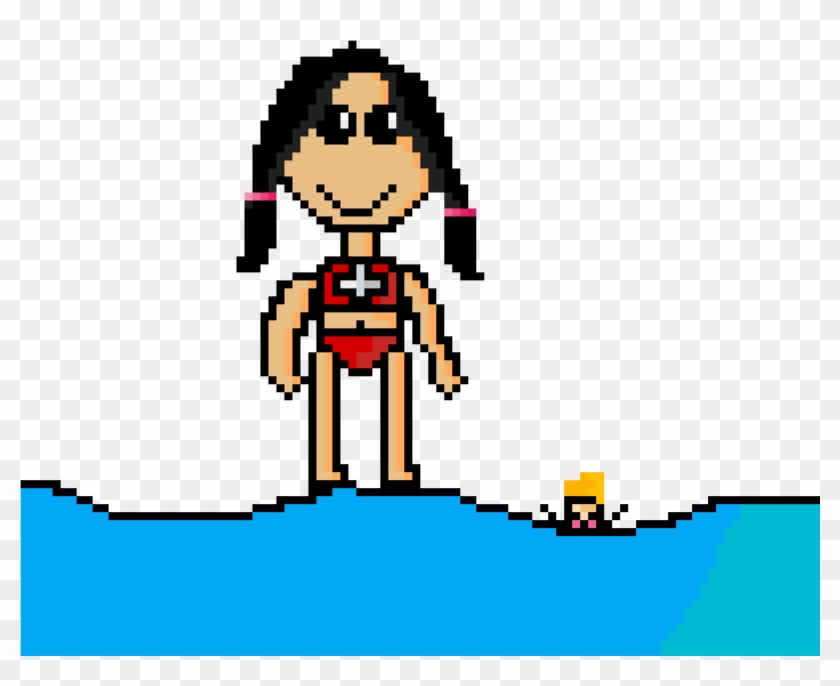 The Lifeguard In The Kitty Pool - Cartoon #1447812