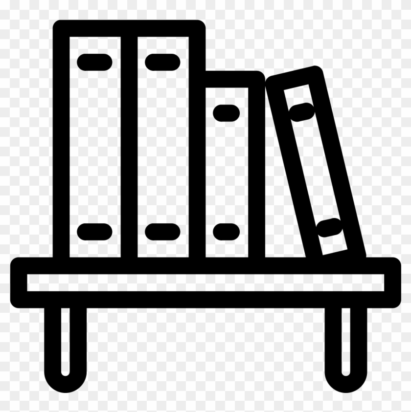 Jpg Library Library Book Shelf Icon Free - Book Shelf Icon #1447865