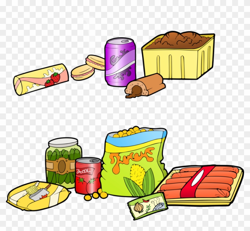 Junk Food Fast Food Hamburger Vegetarian Cuisine French - Makanan Tidak Sehat Animasi #1447880