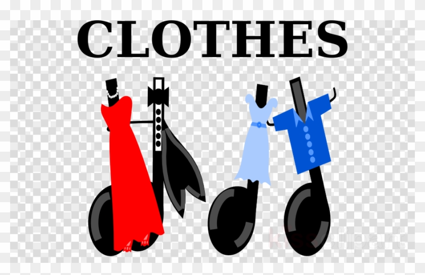 Clothes Word Clipart Clothing Royalty-free Clip Art - Clip Art #1447925