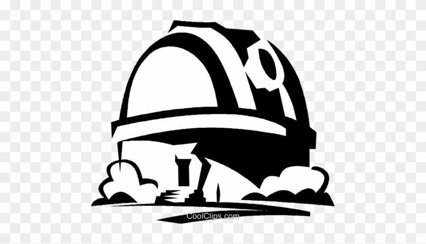 Observatory Royalty Free Vector Clip Art Illustration - Observatory Clipart #1447963