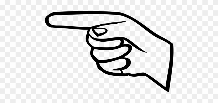 Index Finger The Finger Pointing Download - Fingers Pointing Clip Art #1448073